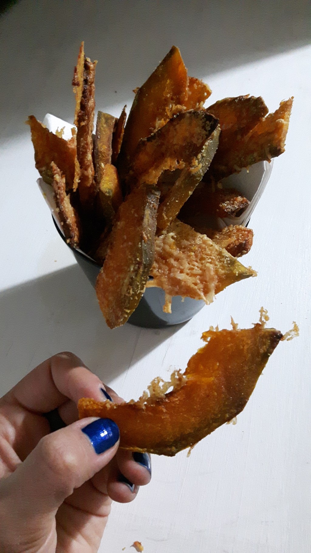 Chips di zucca