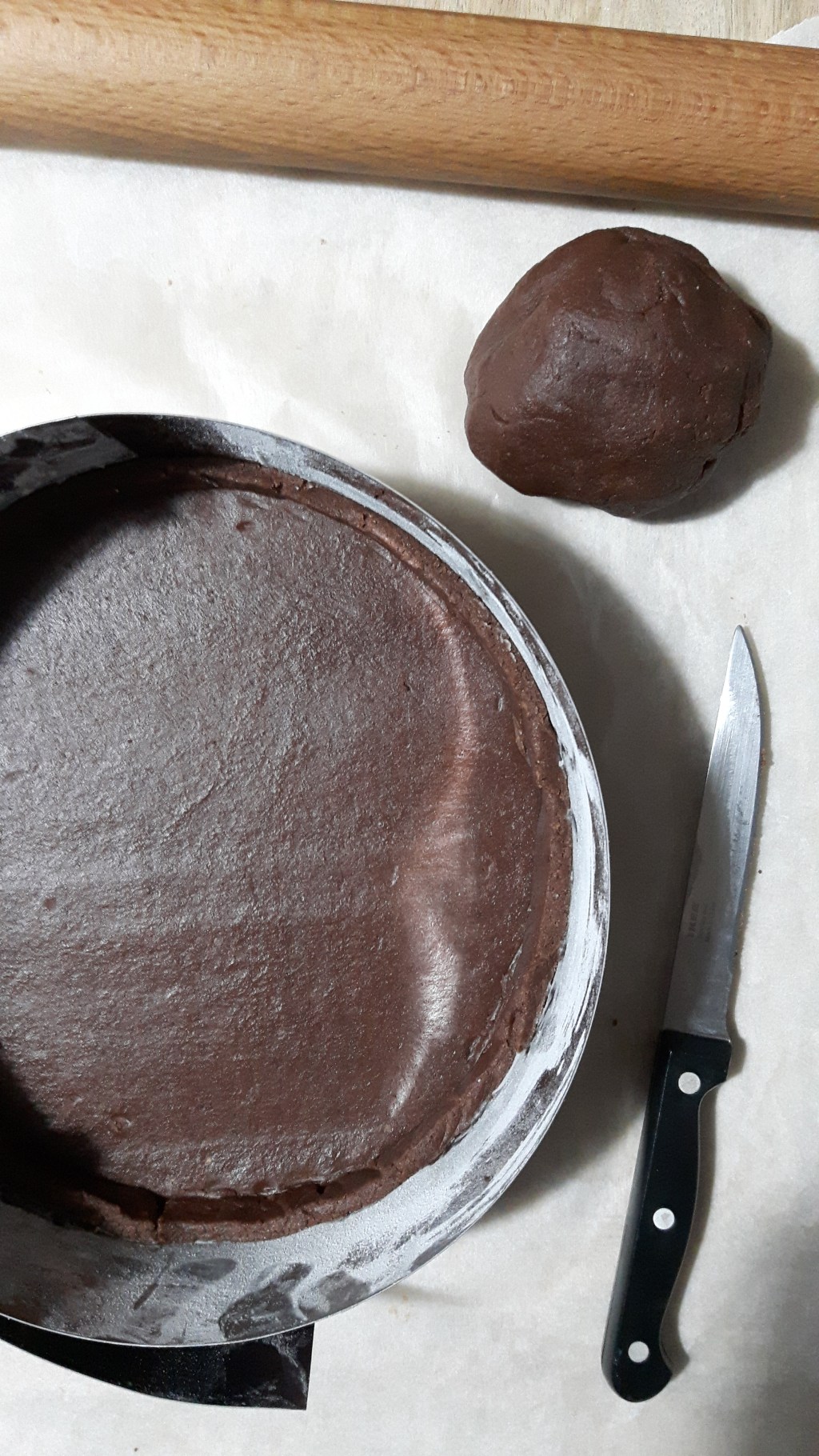 Pasta frolla al cioccolato