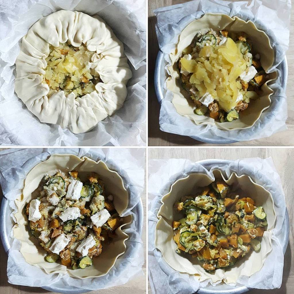 Torta rustica zucca, zucchine, zola…e?