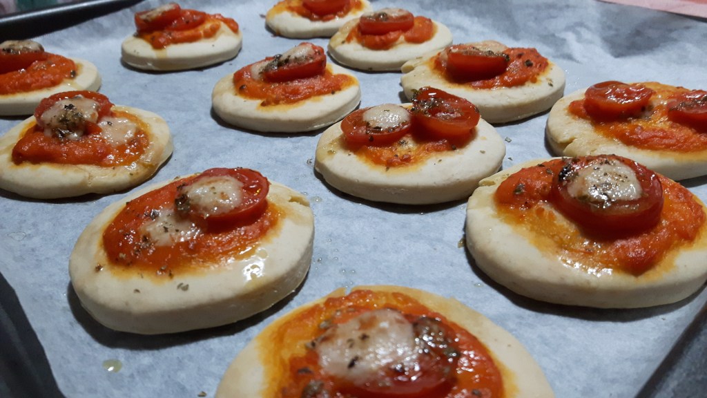 Pizzette allo yogurt greco