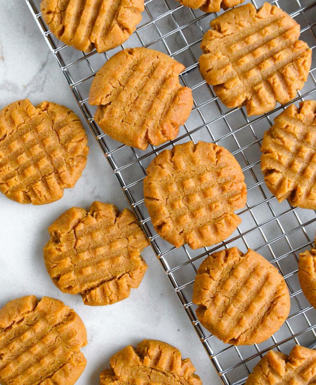 Biscotti al burro d’arachidi